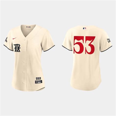 women's texas rangers nike cream 2023 city connect replica jersey|Women's Nike Cream Texas Rangers 2023 City Connect Replica Jersey .